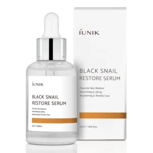 IUNIK BLACK SNAIL RESTORE SERUM 50ML