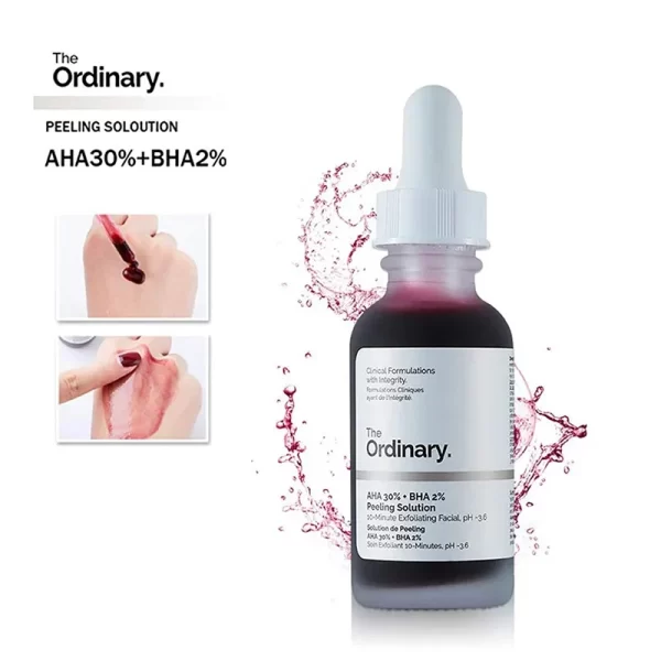 THE ORDINARY AHA 30% + BHA 2% PEELING SOLUTION 30ML