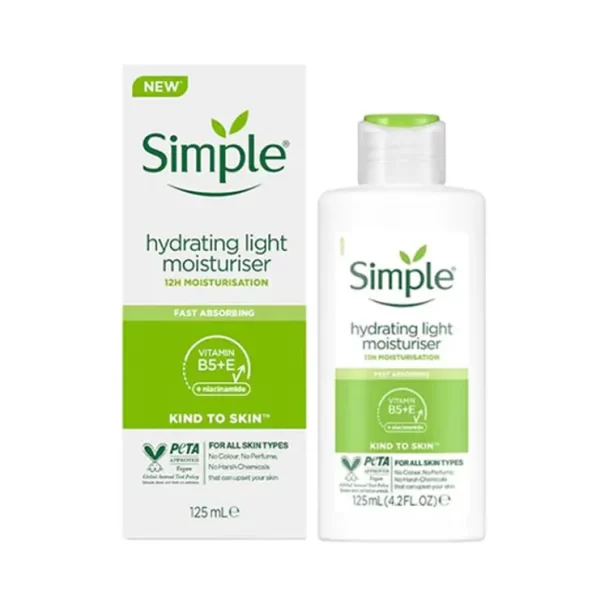 Simple Kind to Skin Hydrating Light Moisturiser 125ml