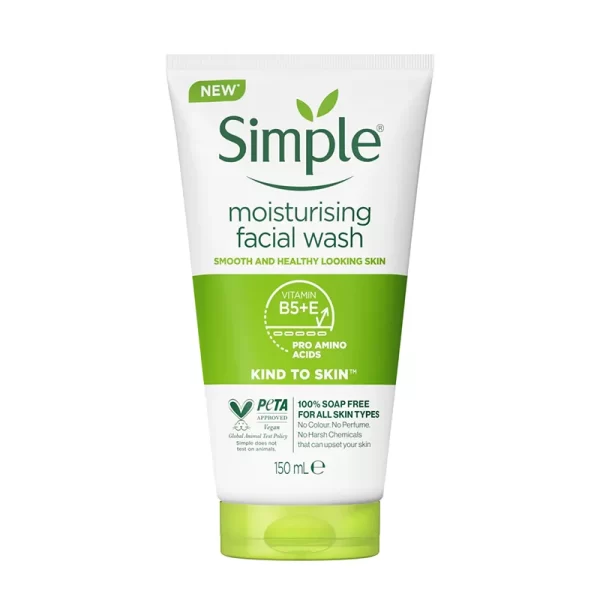 Simple Kind to Skin Moisturising Facial Wash 150ml