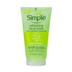 Simple Kind To Skin Refreshing Facial Gel Wash 150ml