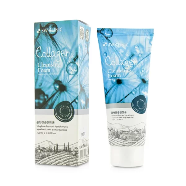 3W Clinic Collagen Cleansing Foam 100ml