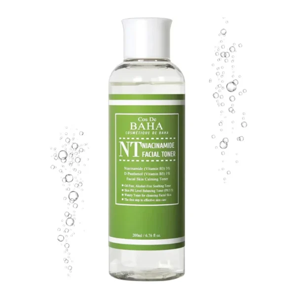 Cos De BAHA Niacinamide Facial Toner Hydrating, Pore Minimizing 200ml (NT)