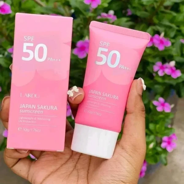 Laikou Japan Sakura Face Sunscreen SPF50 PA+++